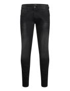 Replay Anbass Trousers Slim C-Stretch Svart