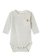 Lil'Atelier Nbmhektor Ls Body Lil Vit