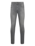 Replay Anbass Trousers Slim C-Stretch Grå