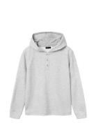 Nlmlaus Ls Sweat W. Hood Tops Sweat-shirts & Hoodies Hoodies Grey LMTD