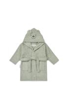 Lily Bear Bathrobe Morgonrock Badrock Green Liewood