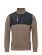 Abacus Mens Hoylake Thermo Midlayer Brun