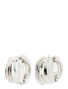 Pilgrim Stay Recycled Hoop Earrings Silver