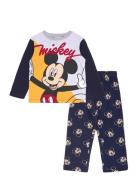 Pyjama Pyjamas Set Navy Mickey Mouse