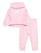 Nike Club Fleece Set Sets Sweatsuits Pink Nike