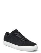 Theodor Suede Sneaker Låga Sneakers Black Les Deux