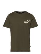 PUMA Ess Small Logo Tee B Khaki Green