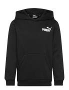 PUMA Ess Small Logo Hoodie Fl B Svart