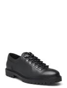 Thatcher Grain Hiking Derby Shoe Låga Sneakers Black Les Deux