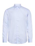 Seven Seas Fine Twill | Slim Tops Shirts Business Blue Seven Seas Cope...