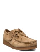 Wallabeeevo G Desert Boots Snörskor Beige Clarks