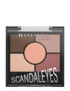 Scandal 5 Pan Palette 003 Rose Quartz Ögonskugga Palette Smink Nude Ri...