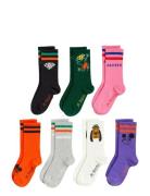 Adored 7-Pack Socks Sockor Strumpor Multi/patterned Mini Rodini