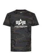 Alpha Industries Basic T-Shirt Camo Svart