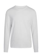 URBAN QUEST Men Bamboo L/S T-Shirt Vit