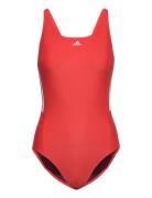 3S Mid Suit Sport Swimsuits Red Adidas Performance