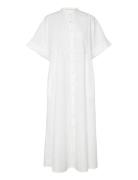 Susi - Poplin Long Kaftan Maxiklänning Festklänning White Rabens Sal R