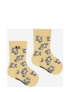 Baby Freedom Bird All Over Short Socks Sockor Strumpor Yellow Bobo Cho...