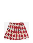 Bobo Choses Harlequin All Over Quilted Woven Skirt Röd