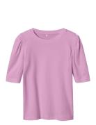 Name It Nkfnuol 2/4 Slim Top Rosa