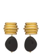 Colette Earrings Halsband Hängsmycke Gold Twist & Tango