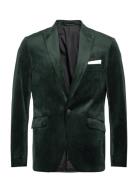 Lindbergh Velvet Blazer Grön