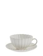 Camille Kop/Underkop Home Tableware Cups & Mugs Tea Cups Cream Lene Bj...