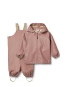 Wheat Rainwear Charlie Set Rosa