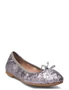 Onlfranka Glitter Ballerina Ballerinaskor Ballerinas Silver ONLY