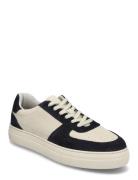 Slhharald Mix Sneaker Låga Sneakers Navy Selected Homme