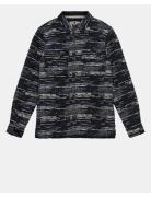 Anerkjendt Akoscar Jacquard Overshirt Svart