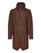 Rains Long Jacket W3 Brun