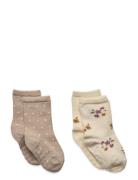 Lindex Sock 4 P Romantic Multi/patterned