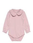 En Fant Body Ls Collar Rosa