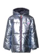 Puffer Jacket Fodrad Jacka Blue Billieblush