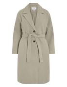 Vila Vipoko Long Coat-Noos Beige