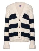 Tommy Jeans Tjw Rwb Back Flag Cardigan Ext Multi/patterned