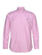 Polo Ralph Lauren Custom Fit Stretch Oxford Shirt Rosa