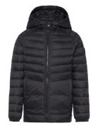 Jjesprint Puffer Hood Noos Jnr Fodrad Jacka Black Jack & J S