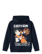 Nkmjam Dragonball Sweat Wh Bru Noos Vde Tops Sweat-shirts & Hoodies Ho...