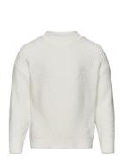 Mango Ribbed Knit Sweater Vit