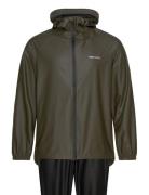 Tretorn Packable Rainbreaker Set Khaki Green