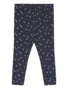 Name It Nmfvivian Glitter Legging Marinblå