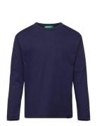 United Colors Of Benetton T-Shirt L/S Marinblå