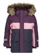 Bjrven Kids Parka 2 Parka Jacka Purple Didriksons