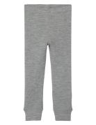 Lil'Atelier Nmmfable Wool Leggings Lil Grå