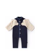 Udo Outerwear Fleece Outerwear Fleece Suits Navy Molo