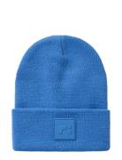 Name It Nmnmalik Knit Beanie Badge Blå