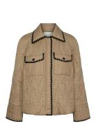 YAS Yasluja Padded Jacket Beige