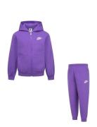 Nike Nike Full-Zip Club Set Lila